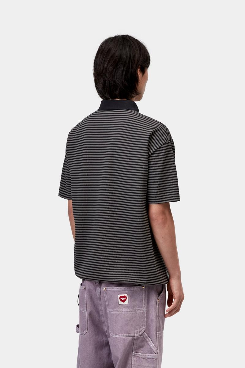 Carhartt S/S Soony Polo - Schwarz/Schwarz