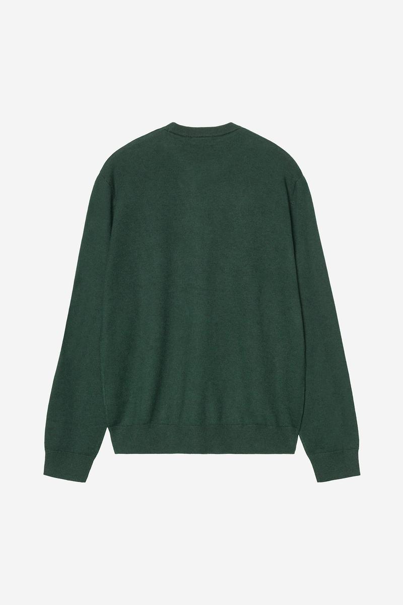 Carhartt Madison Sweater - Dunkler Skarabäus / Wachs