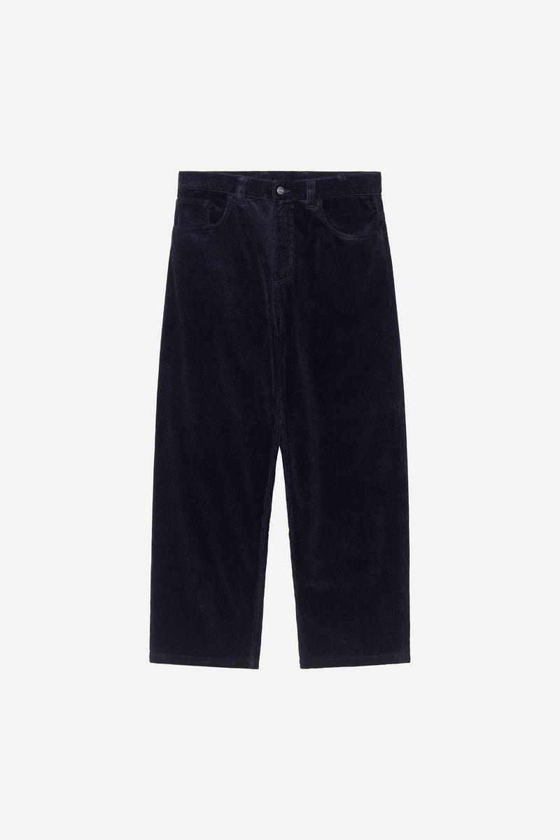 Carhartt Brandon Pant - Dunkles Marineblau, gespült