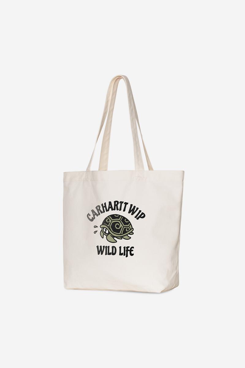 Carhartt Canvas Graphic Tote - Wildleben-Druck, natürlich