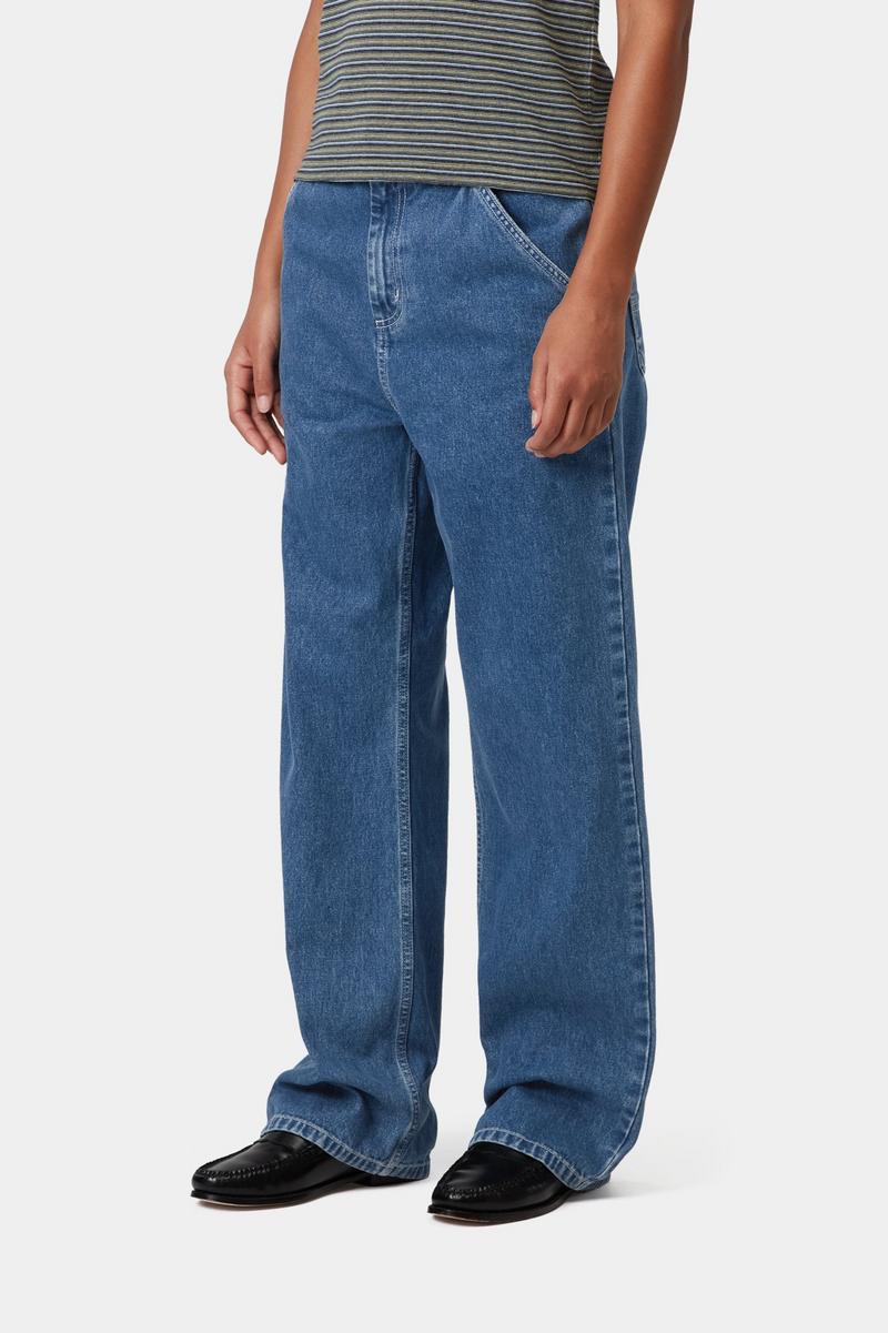 Carhartt Simple Pant - Blau, Stonewashed