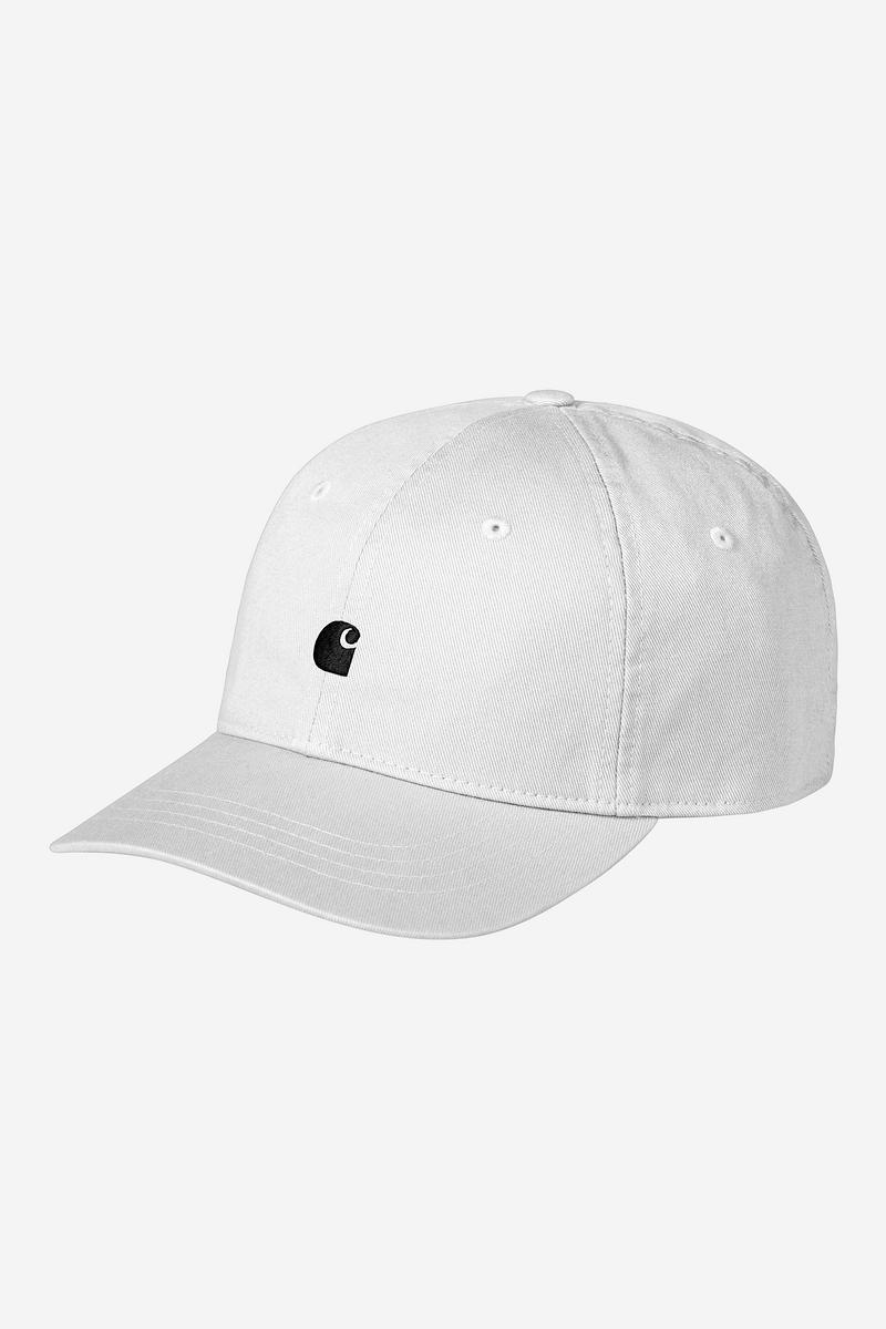 Carhartt Madison Logo Cap - Weiß / Schwarz