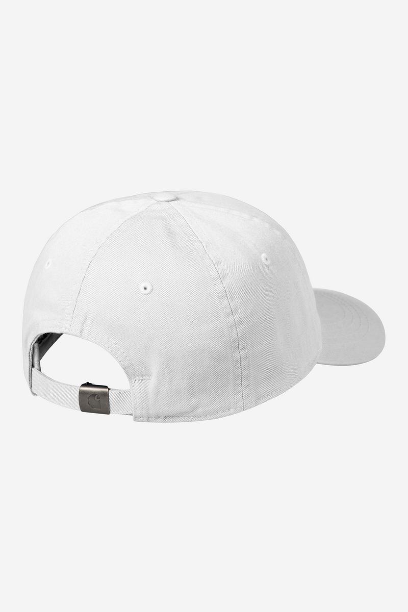 Carhartt Madison Logo Cap - Weiß / Schwarz