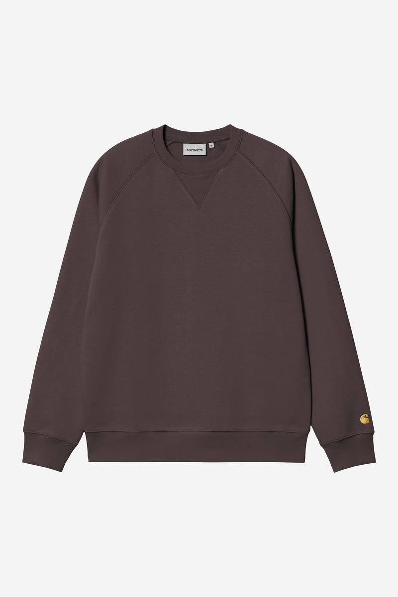 Carhartt Chase Sweatshirt - Schiefer / Gold