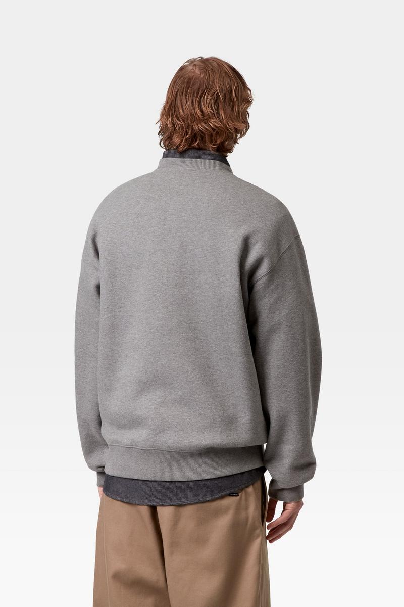 Carhartt Big School Sweatshirt - Dunkelgraues Heidekraut