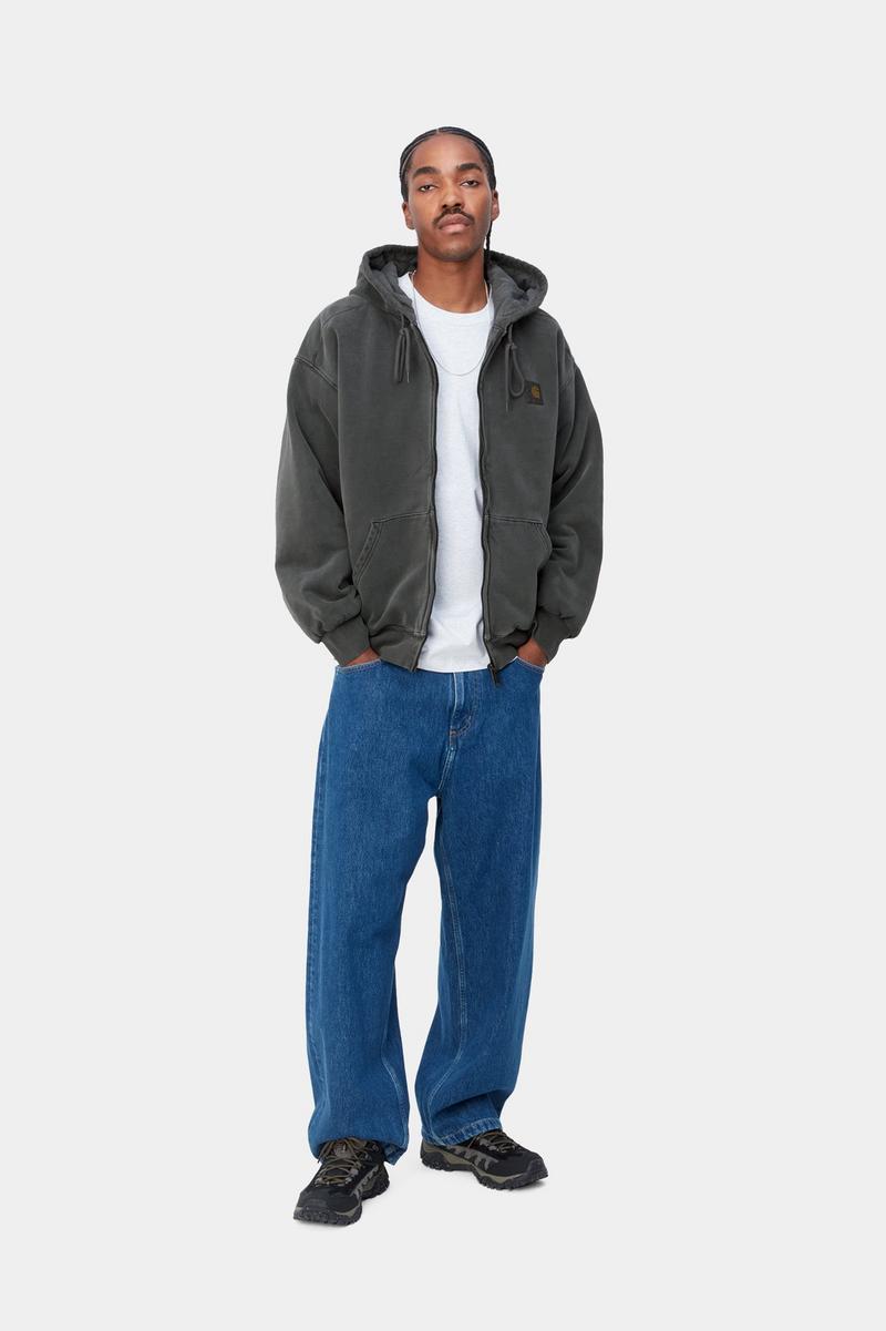 Carhartt Hooded Vista Jacket - Schwarz, stückgefärbt