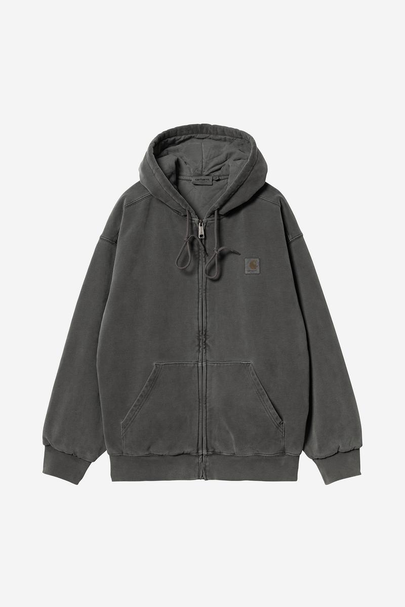 Carhartt Hooded Vista Jacket - Schwarz, stückgefärbt