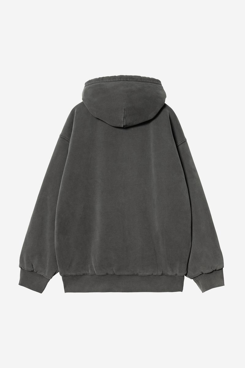 Carhartt Hooded Vista Jacket - Schwarz, stückgefärbt