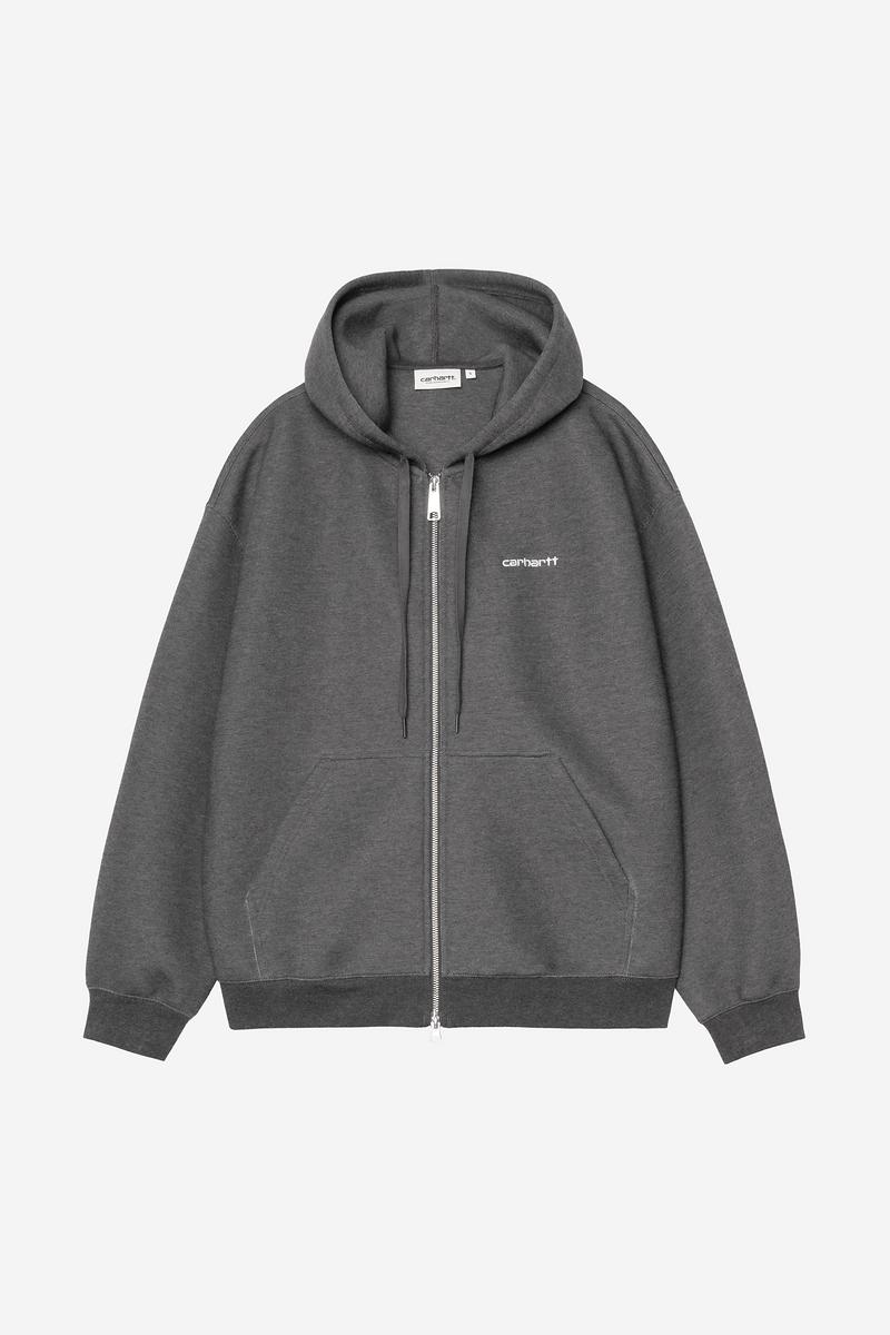 Carhartt Hooded Alda Jacket - Schwarz / Weiß