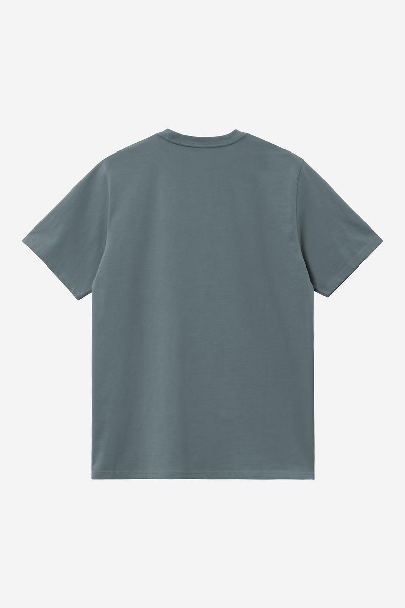 Carhartt S/S Chase T-Shirt - Gemütliches Blau / Gold
