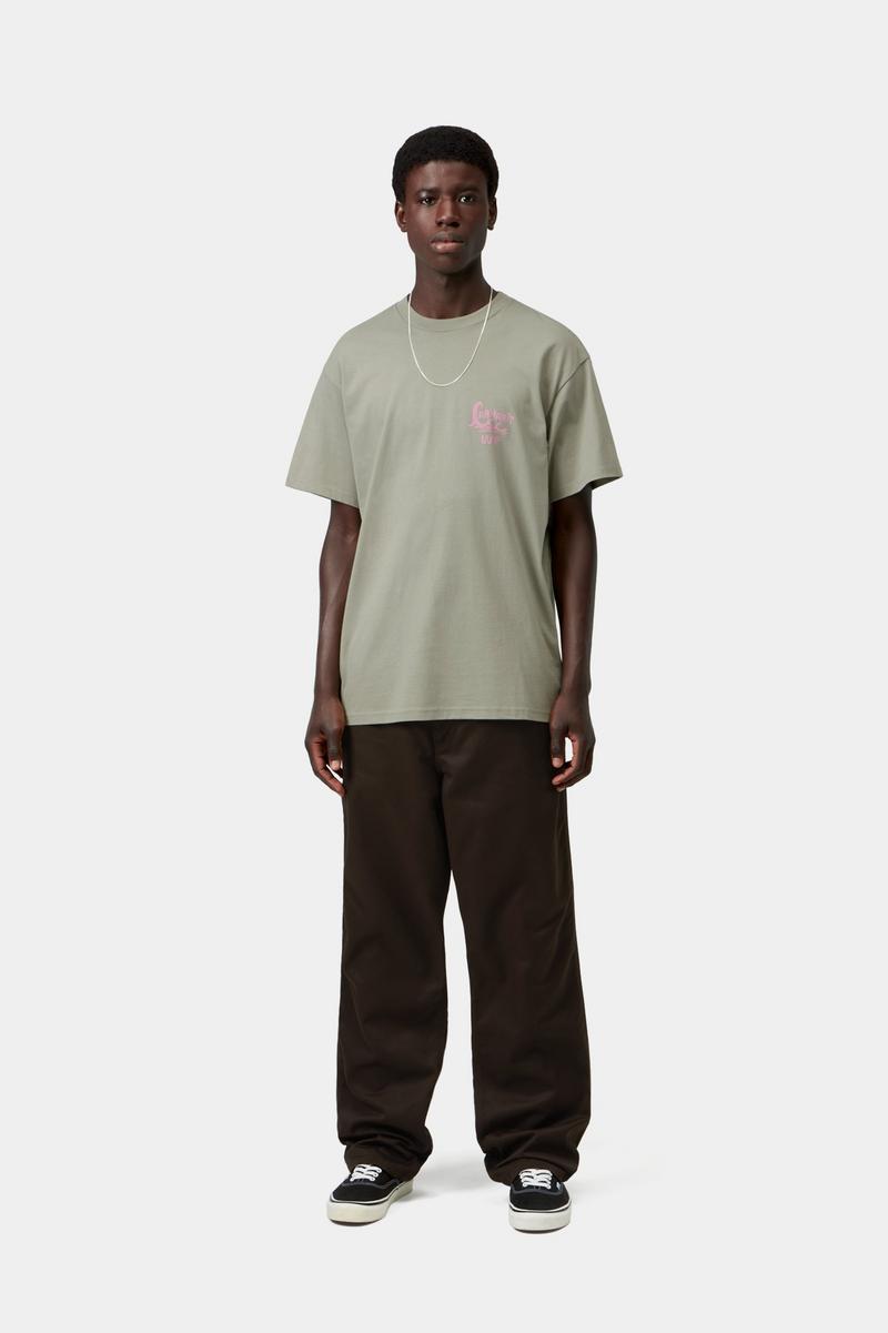 Carhartt S/S Waves T-Shirt - Schattiges Grün