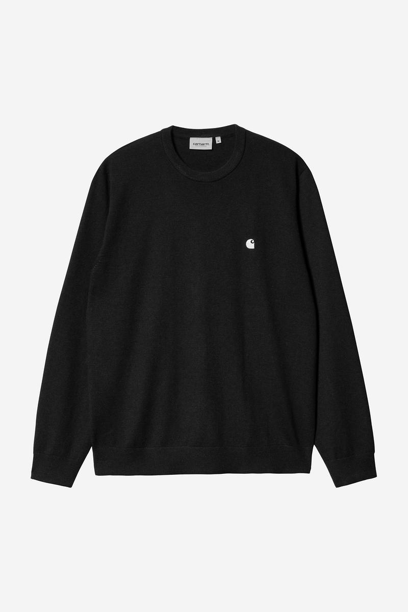 Carhartt Madison Sweater - Schwarz / Wachs