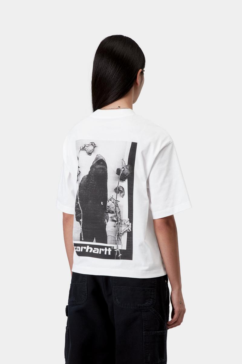 Carhartt S/S Archive Script T-Shirt - Weiß
