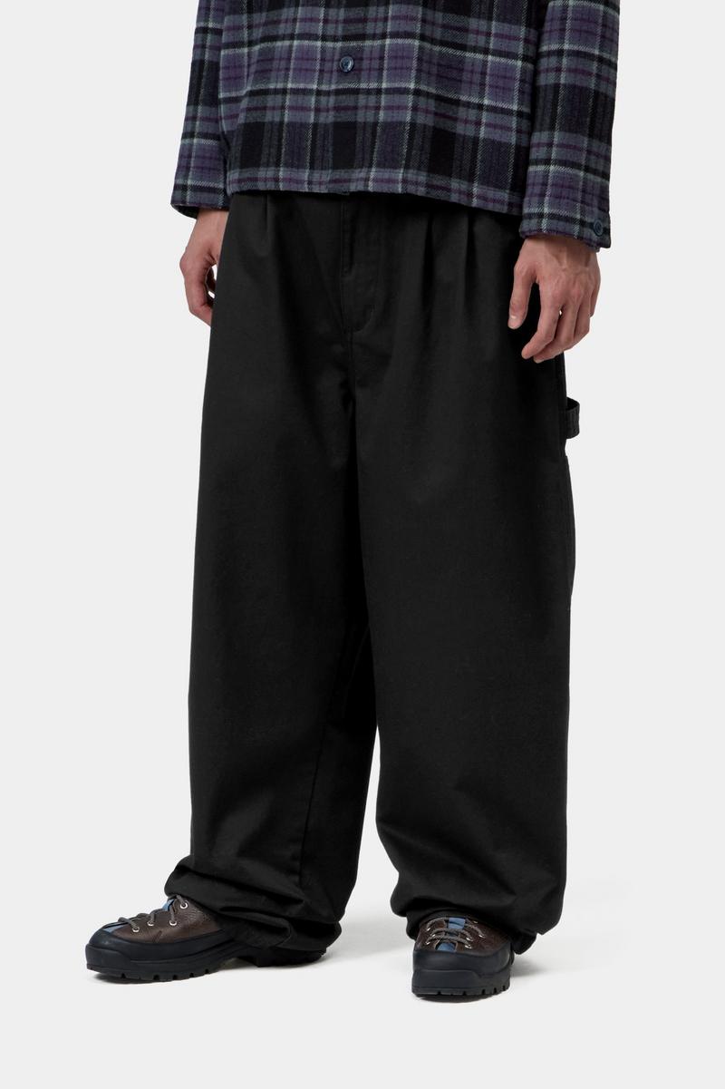 Carhartt Brockman Pant - Schwarz, gespült
