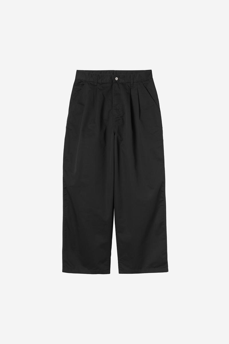 Carhartt Brockman Pant - Schwarz, gespült