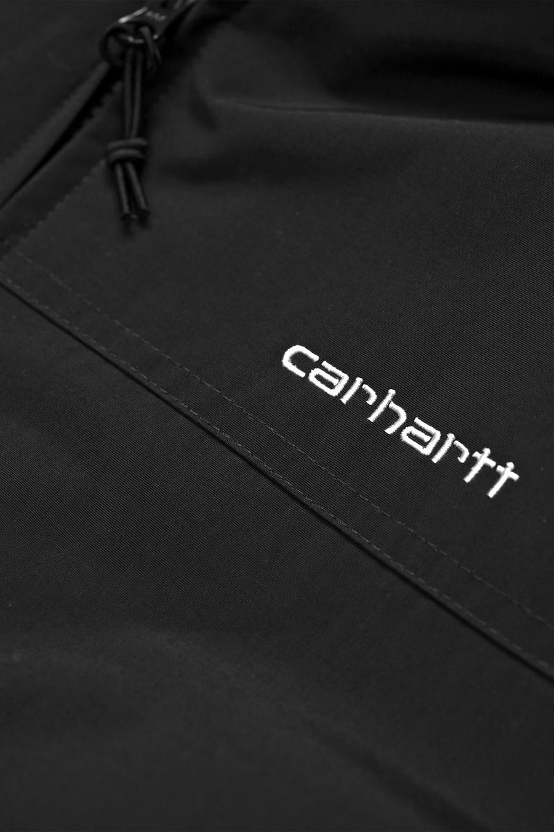 Carhartt Hooded Sail Jacket - Schwarz / Weiß