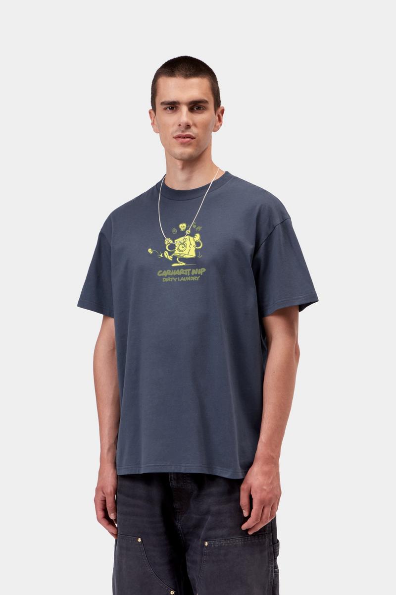 Carhartt S/S Dirty Laundry T-Shirt - Blau
