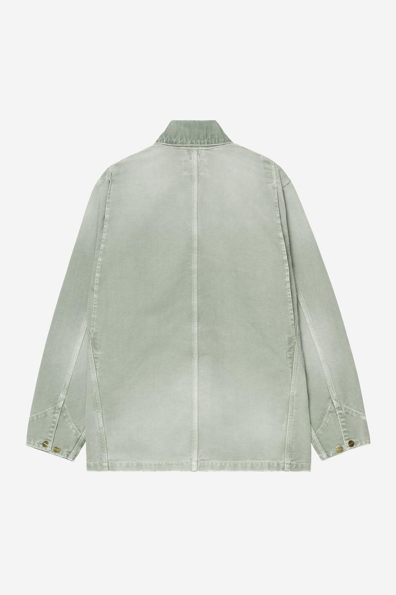 Carhartt OG Chore Coat - Shady Green / Shady Green, Destroy-Waschung